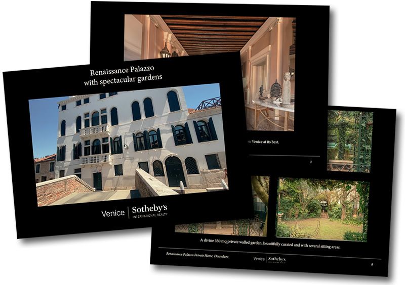 PDF brochures produced by Venice Sotheby's International Realty